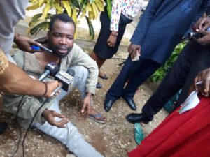 One of the Suspected Armed Robbers, Raheem Kabiru  recently paraded by the police in Osun 