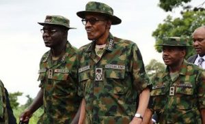 Buhari in Army Uniform