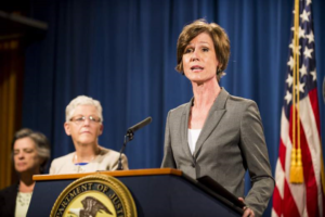 Sally Yates, the acting attorney general of the United States 