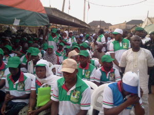 Beneficiaries of the Hon Lasun's empowerment programme. 