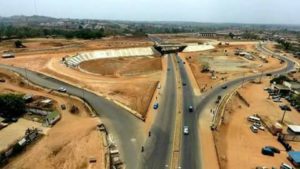 November 26 interchange bridge of the Oba Adesoji Aderemi East Bypass Road, Osogbo