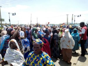 Market women protest in Osogbo 