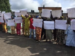Ilesa community protest 