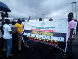 Osun doctors protest 1