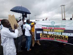 Osun Doctors protest 2