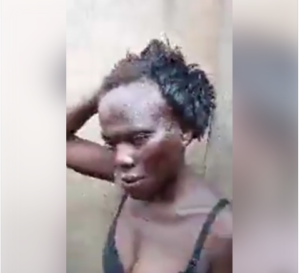 Suspected kidnapper woman 