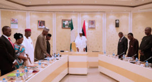 Buhari's FEC meeting 
