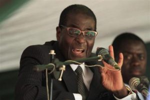 Zimbabwe President, Robert Mugabe 