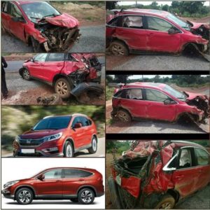 Sonia Ogiriy accidental car