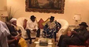 Obasanjo visits Jonathan in Otuoke 2