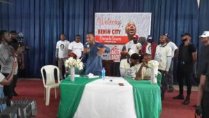 Mr Omoyere Sowore Addressing Youth On His 2019 Presidential Ambition At A Town Hall  Meeting At  The Weekend