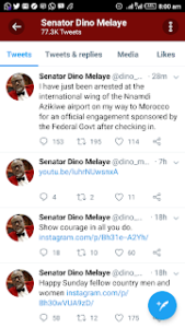 Senator Dino Malaye arrested