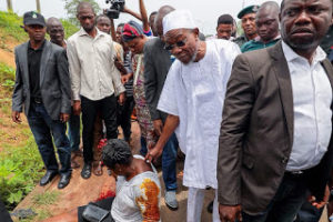 Aregbesola rescued accident victims
