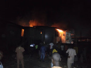 Fire incident in Osogbo