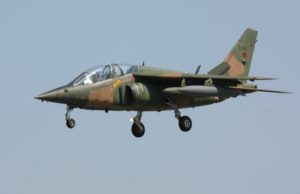 Nigerian air force craft