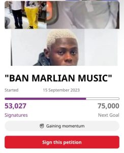 Mohbad’s Death: Nigerians Sign Petition To ‘Ban Marlian Music’