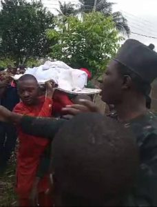 Osun Communal crisis: Slain NSCDC operative Buried Amid Tears