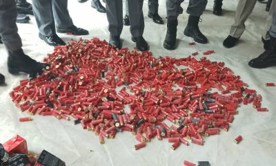 Customs Intercepts 1,245 Live Cartridges Concealed In Bags Of Rice in Ogun