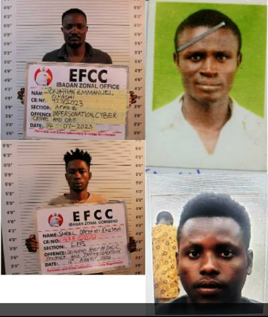 EFCC Arrests 20 Alleged Internet Fraudsters In Ibadan, Convicts 11 In Ogun, Oyo