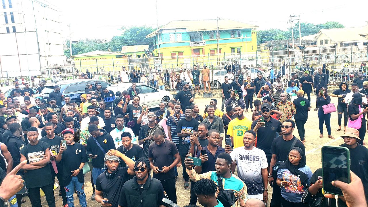 Mohbad: Ogun Youths Stage Protest, Demand Justice [Photos]