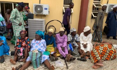 In Picture: Retirees visibly aged, Frail, Sick At Venue Of Osun Staff Audit Exercise