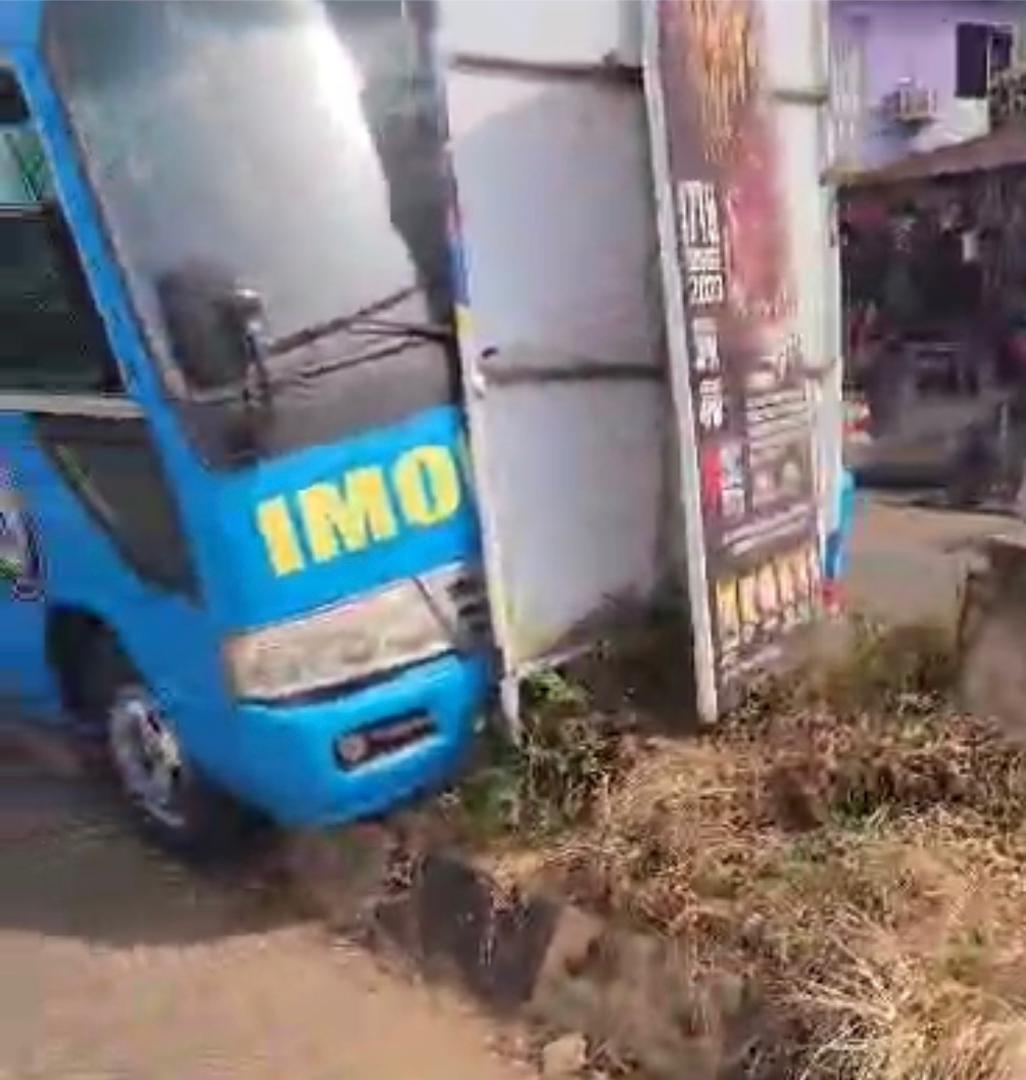 Newly Refurbished 'Imole De Bus' Involved In Accident