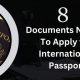 8 Documents Needed To Apply For An International Passport In 2024