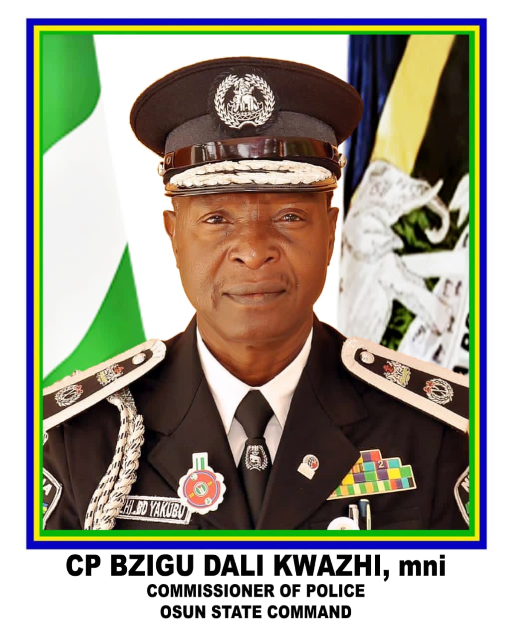 Kwazhi Resumes Duty As New Osun CP