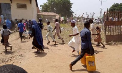 Just In: Economic Hardship: Angry Residents Loot Govt Warehouse In Abuja