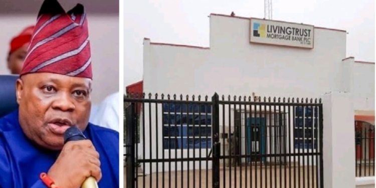 Living Trust Mortgage Bank: Cold War As Outgoing Chair Allegedly Refuses To implement shareholders’ Agreement Despite Adeleke’s Directive