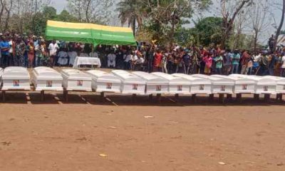 Benue Conducts Mass Burial For 15 Victims Of Herdsmen Attacks