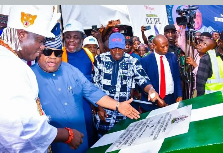 Infrastructure: Adeleke Flags Off Lagere's Iconic N14.9b Flyover In Ile-Ife