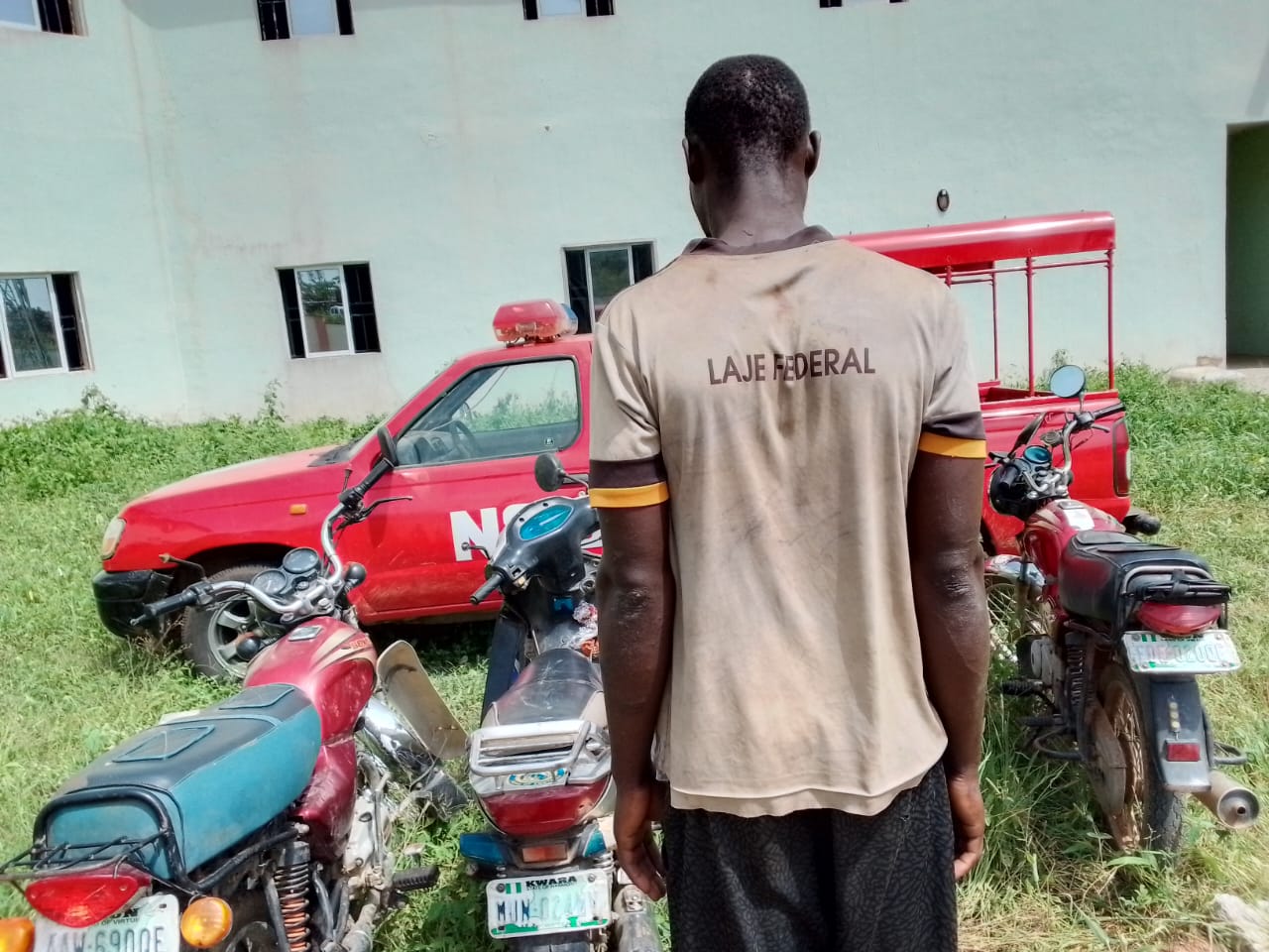 NSCDC Arrests Serial Motorcycle Snatcher In Osun