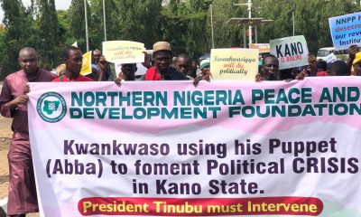 Kano Emirate: Protesters Storm NASS, Presidential Villa, Seek Tinubu’s Intervention To Avert Breakdown Of Law And Order