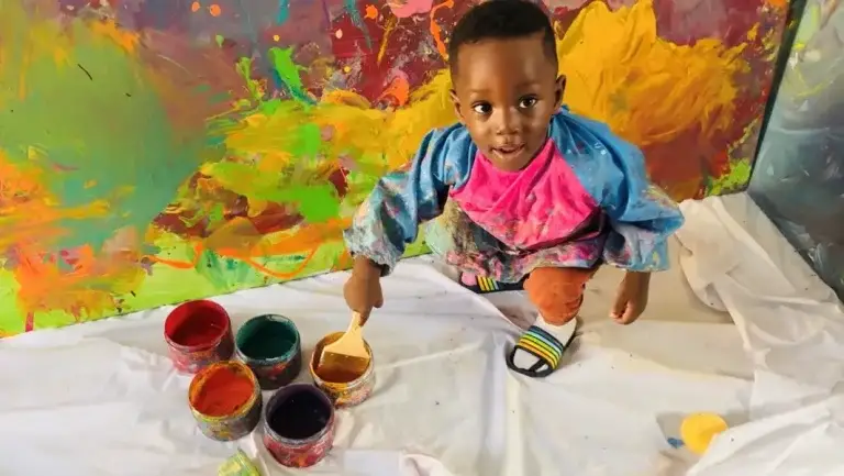 One-year-old Ghanaian Boy Makes Guinness World Records As World’s Youngest Male Artist