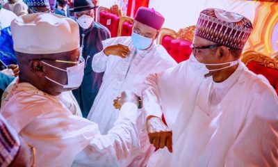 Video: Atiku, Tambuwal, Other PDP Leaders Visit Buhari In Daura