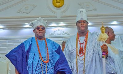 Aseyin Visits Ooni, Says Son Has Come Home To See His Father