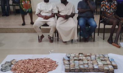 Police Arrest 3 Gun Runners With 1,346 Ammunition, N16m Cash In Oyo