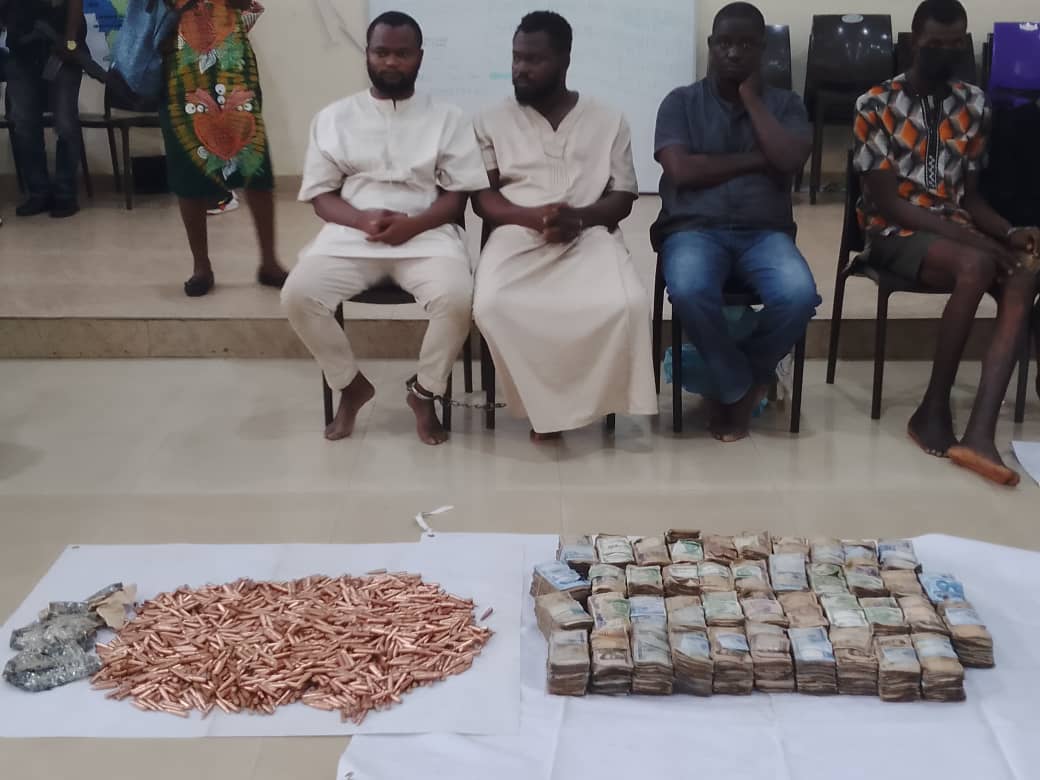 Police Arrest 3 Gun Runners With 1,346 Ammunition, N16m Cash In Oyo