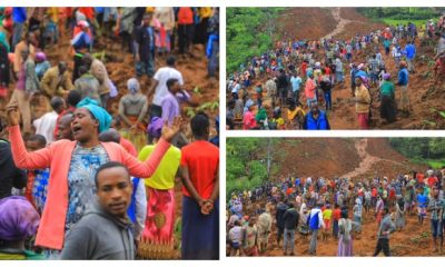 Search Goes On After Ethiopia Landslides Kill 229