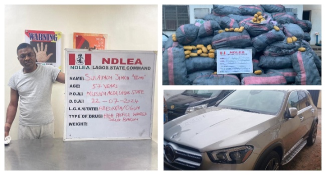 NDLEA Nabs Most Wanted Lagos Drug Baron, Temo, After Years Of Evading Arrest