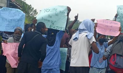 University of Ibadan students protest