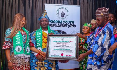 Business Mogul, High Chief Dr. Adi Pajo Becomes Mayegun Of Oodua Youth Parliament