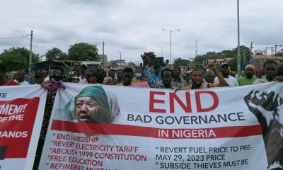 #EndBadGovernance Protest Day 5: Adeleke Hails Peaceful Demonstration In Osun