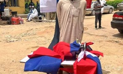 Breaking: Chief Russian Flags Tailor Arrested In Kano