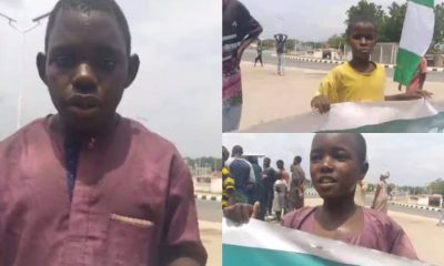 Children Join #EndBadGovernance Protests, Lament Hunger