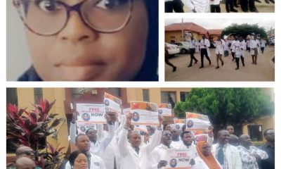 Residents Doctors Protest in Osun over prolonged colleague abduction