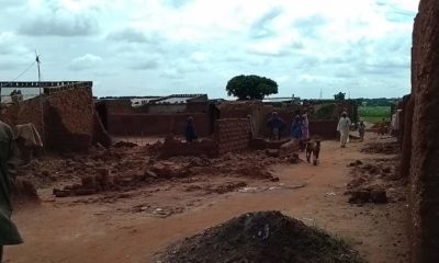 Torrential Rain Wreaks Havoc In Katsina Village, Destroys 250 Houses