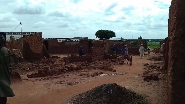 Torrential Rain Wreaks Havoc In Katsina Village, Destroys 250 Houses