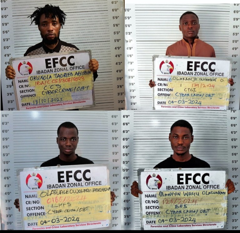 39 Internet Fraudsters Bag Jail Terms In Oyo